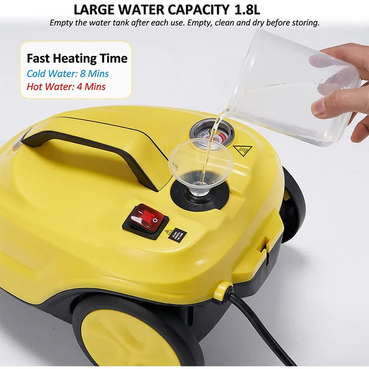 آلة تنظيف بالبخار steam cleaning machine