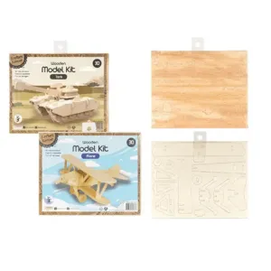 3D Wooden Model Kit