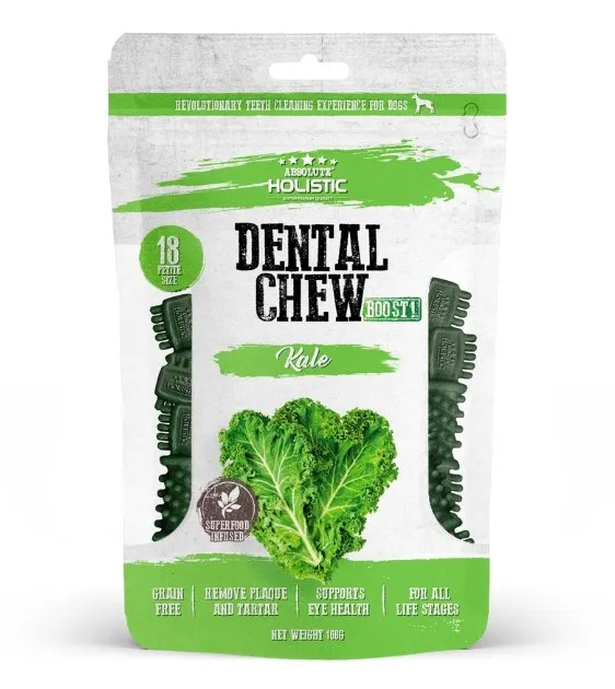 Absolute Holistic Petite Dental Dog Chews (Kale)