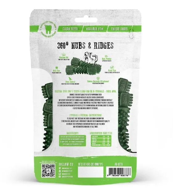 Absolute Holistic Petite Dental Dog Chews (Kale)