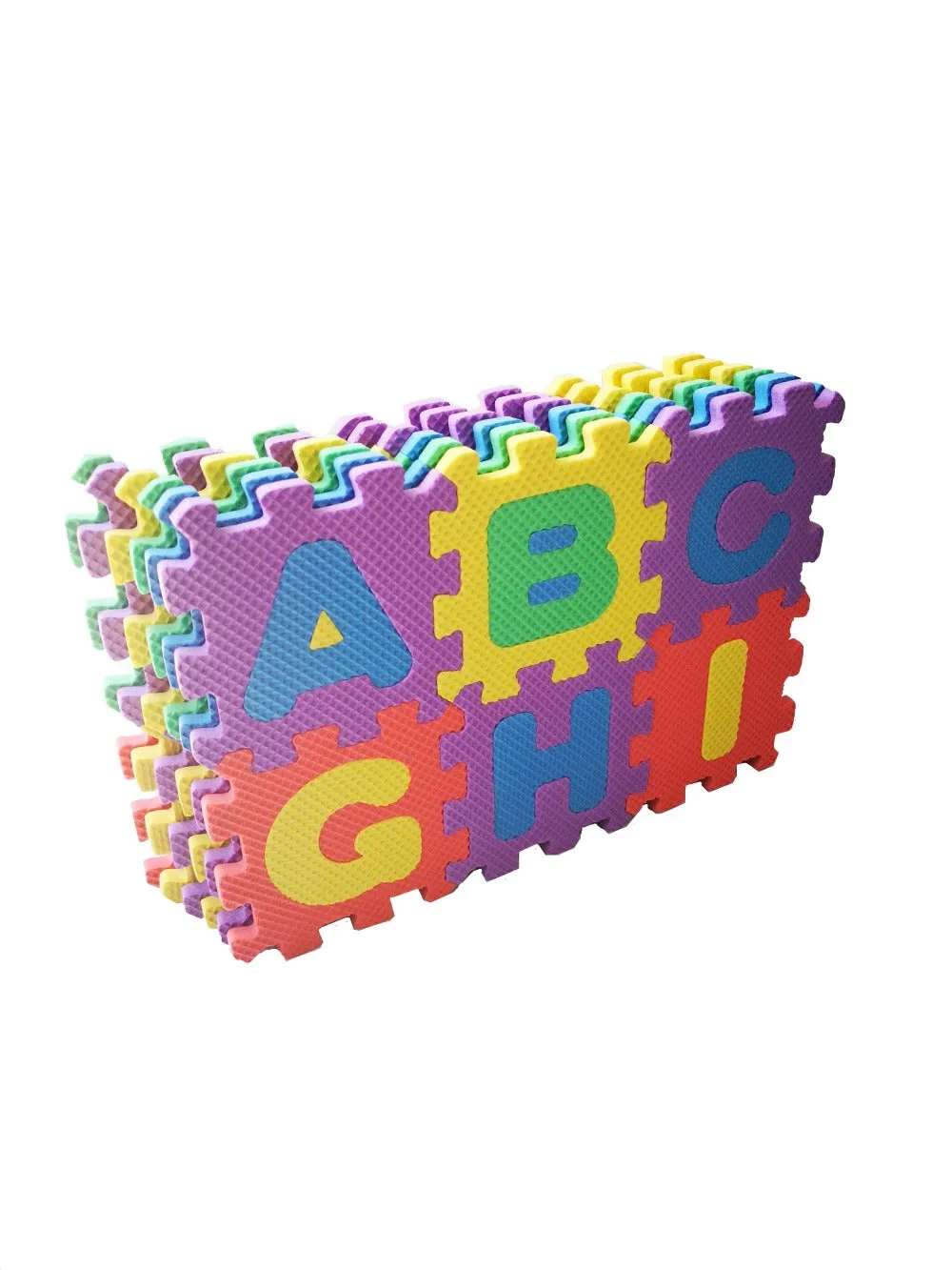 Alphabet & Number Educational Foam Floor Mat for Kids - 36 Pieces 50cm x 50cm - Eva baby play mat