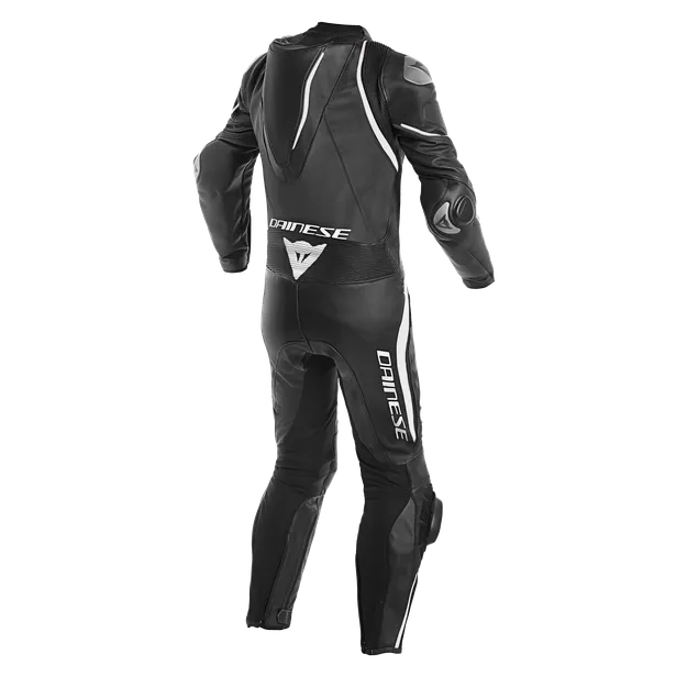 Dainese Laguna Seca 4 One Piece Suit Perforated Leather Black Black White