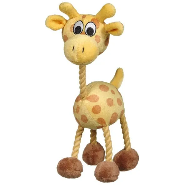 Dogit Puppy Luvz Plush Rope Dog Toys