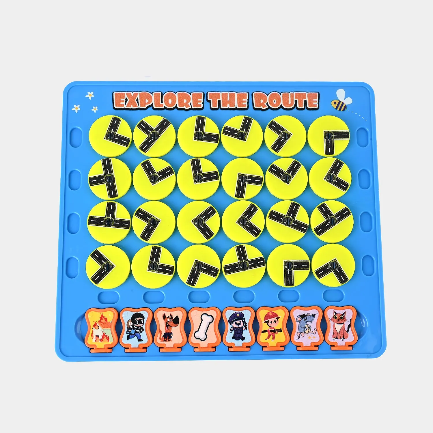 Exploration Route Puzzle Game For Kids