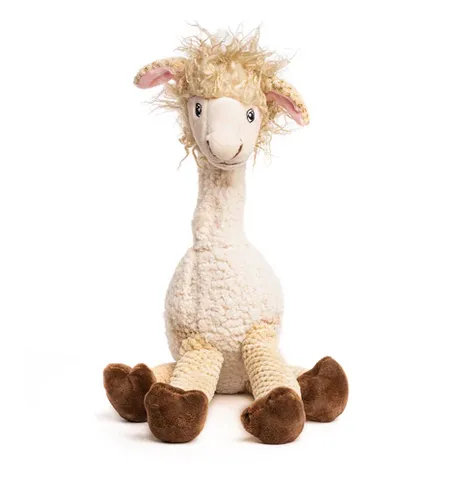 Floppy Llama Plush Dog Toy