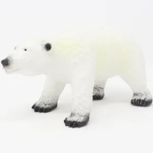Green Rubber Toys Polar Bear
