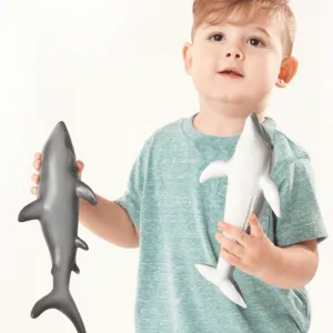 Green Rubber Toys Shark