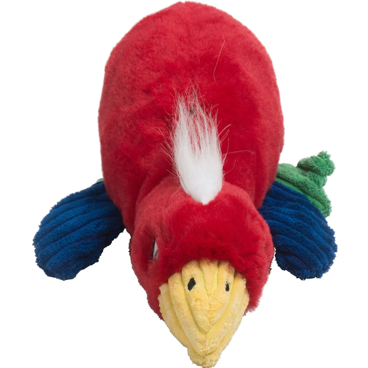 HuggleHounds Fuzzy Flock the Knottie Parrot
