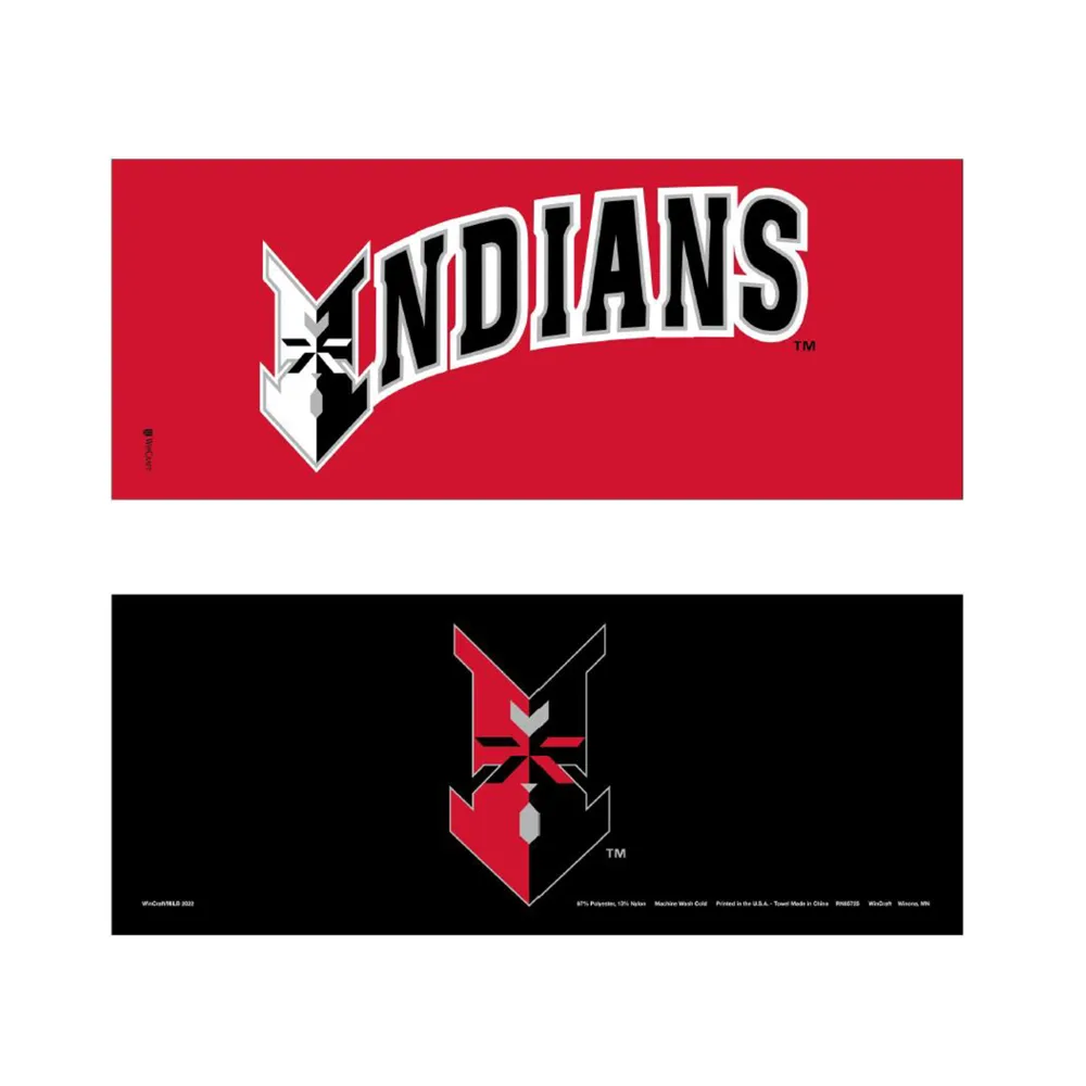 Indianapolis Indians WinCraft Red/Black 12"x30" Double Sided Cooling Towel
