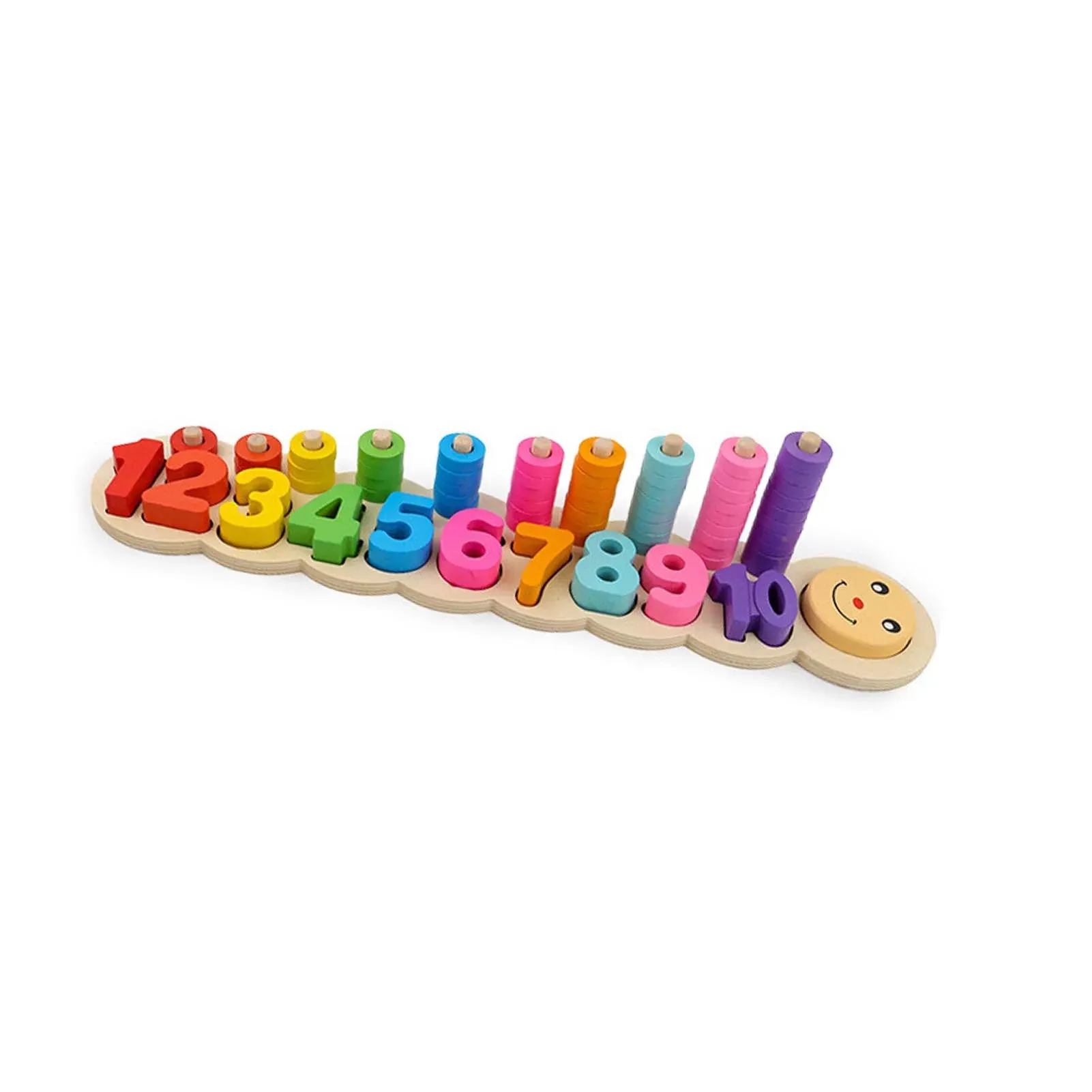 Interactive Montessori Math Fishing Board - Wooden Learning Toy for Toddlers