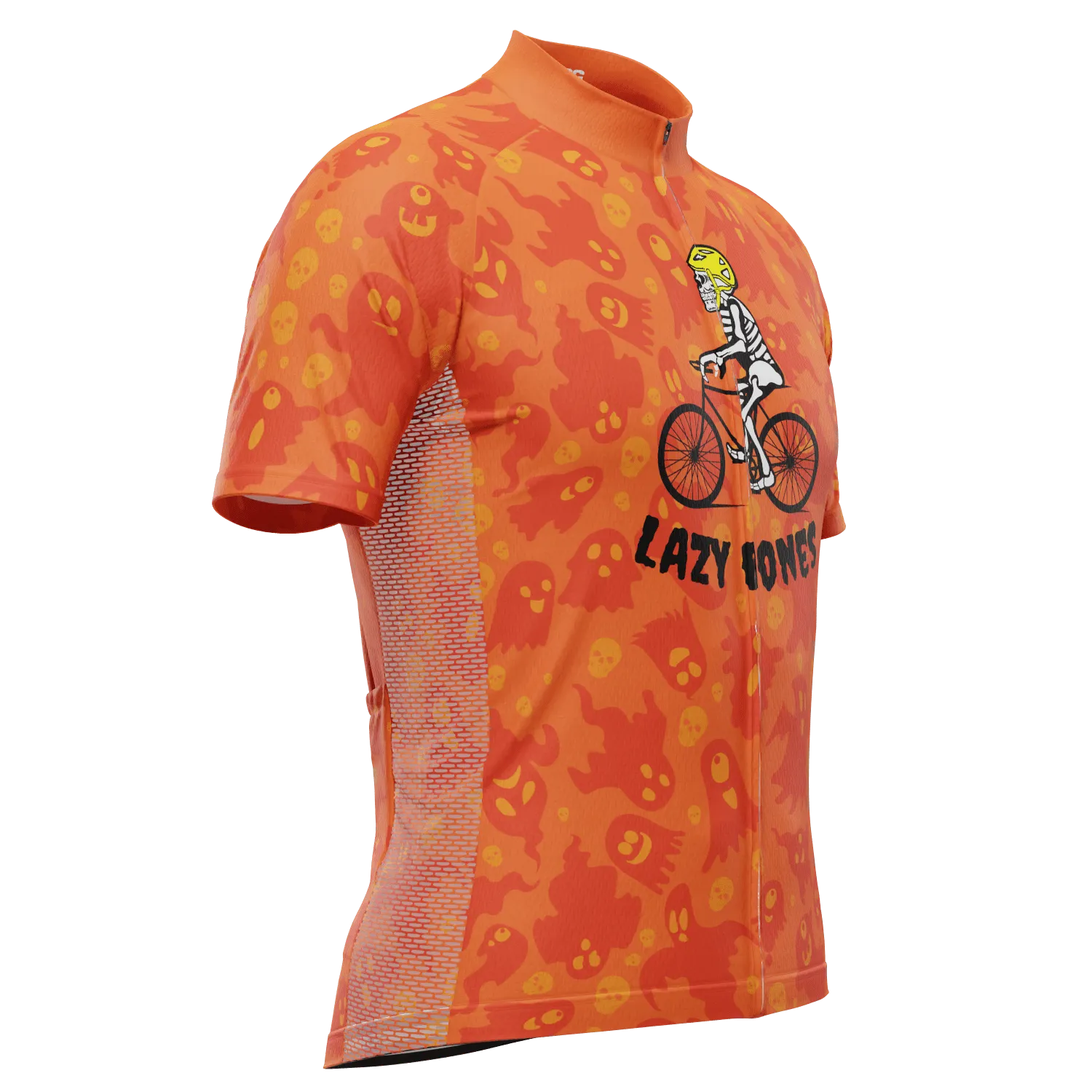 Men's Lazy Bones Short Sleeve Cycling Jersey