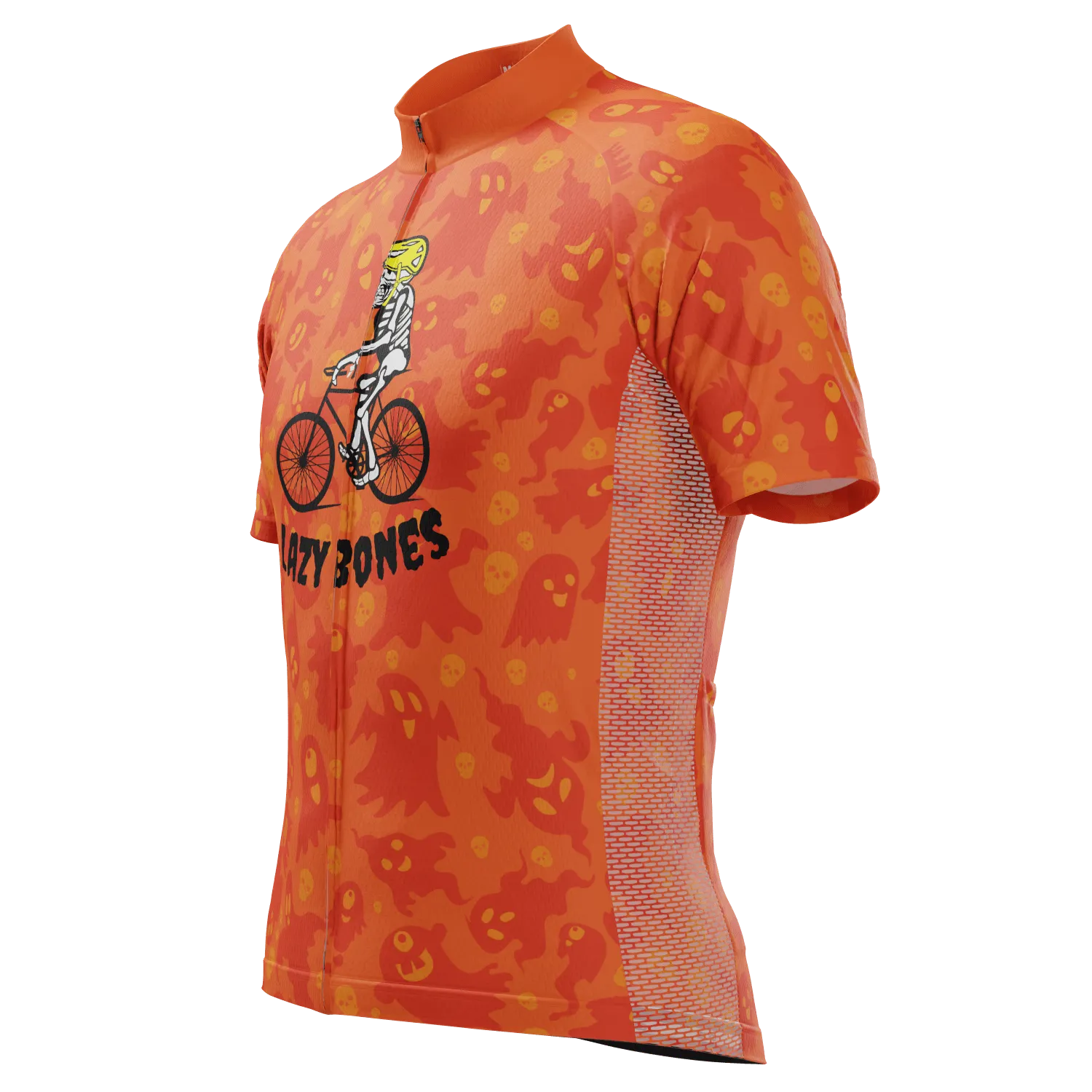 Men's Lazy Bones Short Sleeve Cycling Jersey