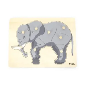 Montessori Elephant Puzzle
