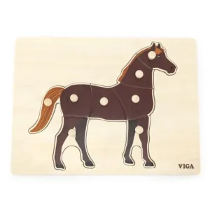 Montessori Horse Puzzle 8 Pieces