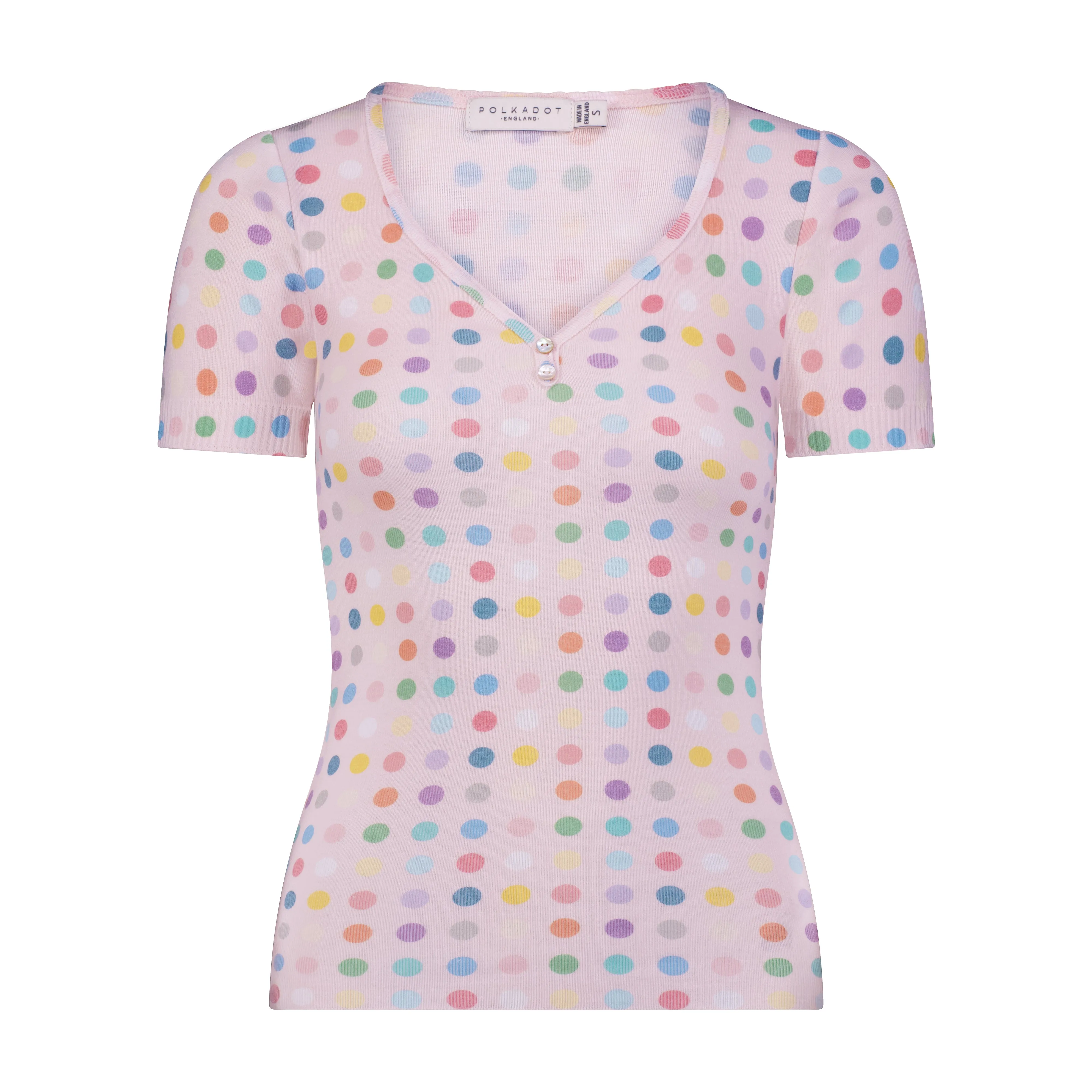 Polkadot SOHO DOT Print MICHELLE SWEETHEART SS TEE