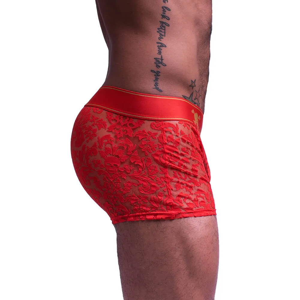 Skull & Bones Paisley Burnout Trunk