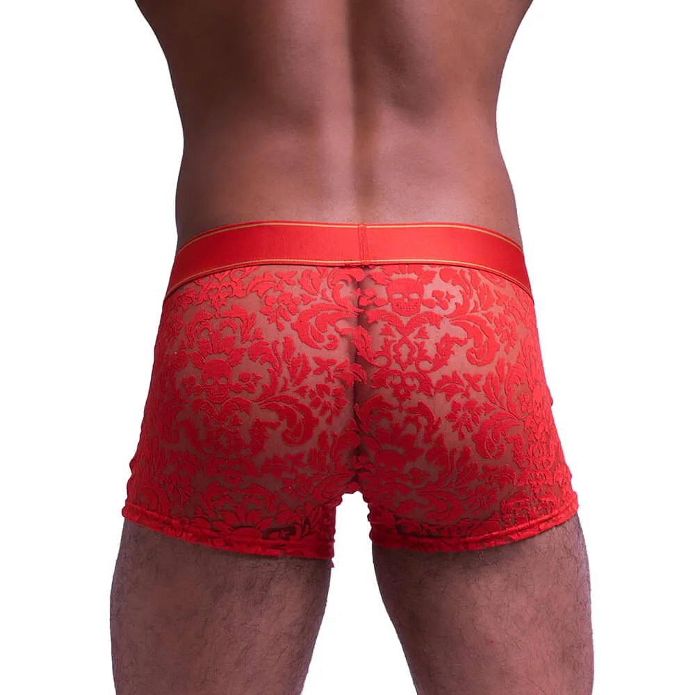 Skull & Bones Paisley Burnout Trunk