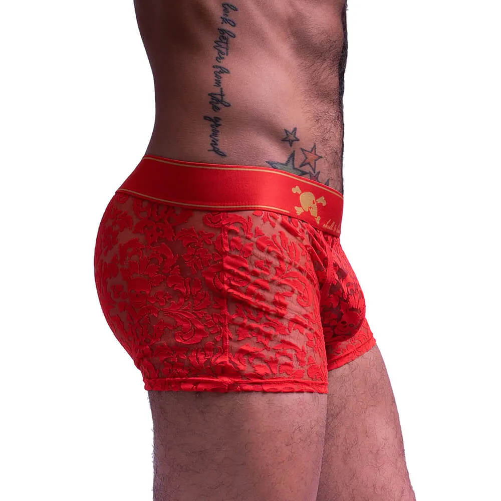 Skull & Bones Paisley Burnout Trunk