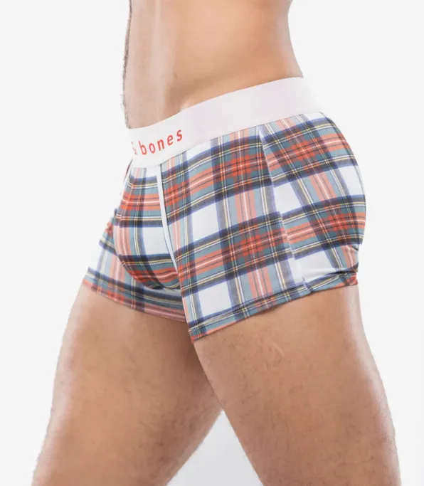 Skull & Bones Tartan Plaid Trunk