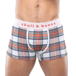 Skull & Bones Tartan Plaid Trunk