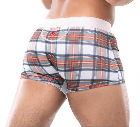 Skull & Bones Tartan Plaid Trunk
