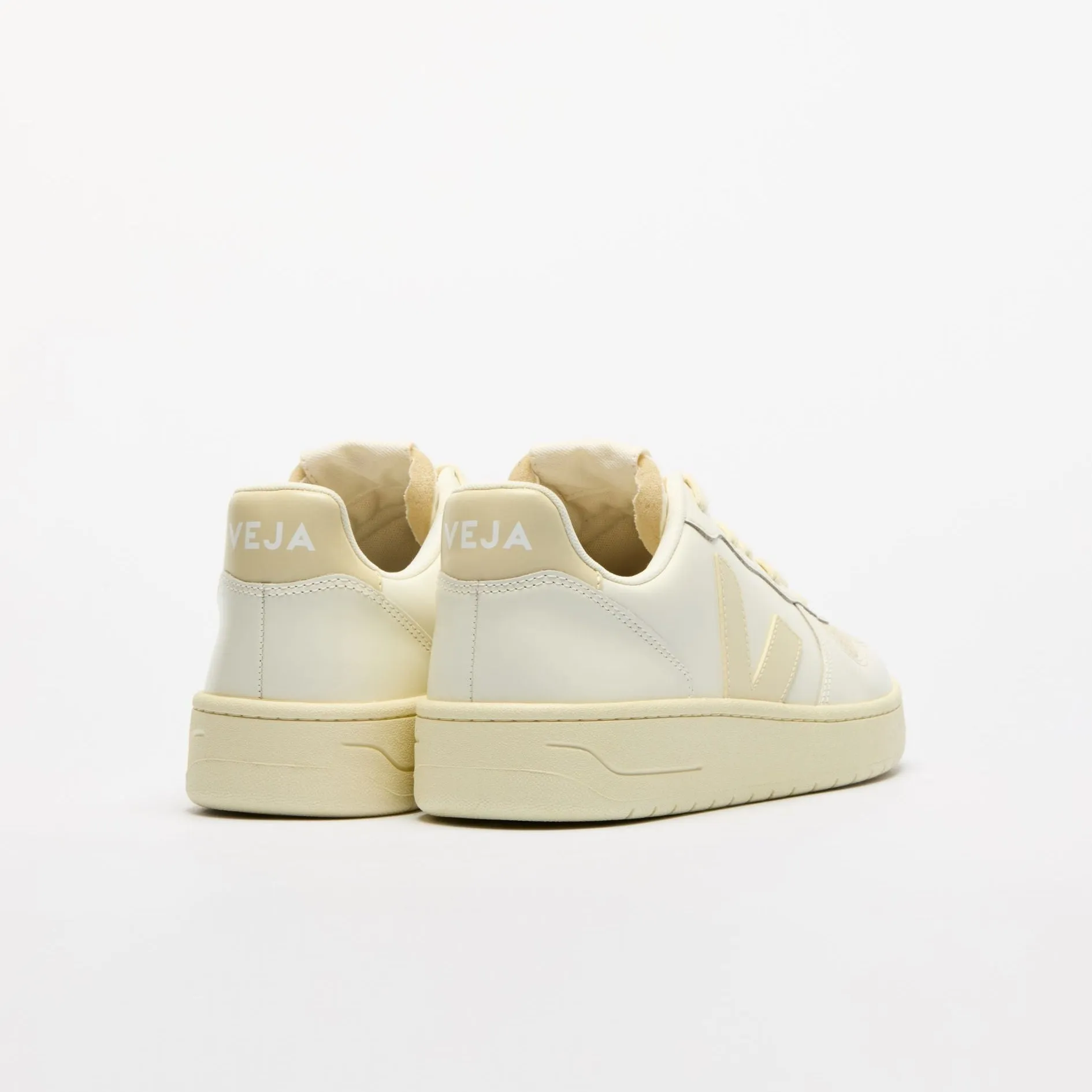 V-10 Leather Sneaker (Pure Calcaire)