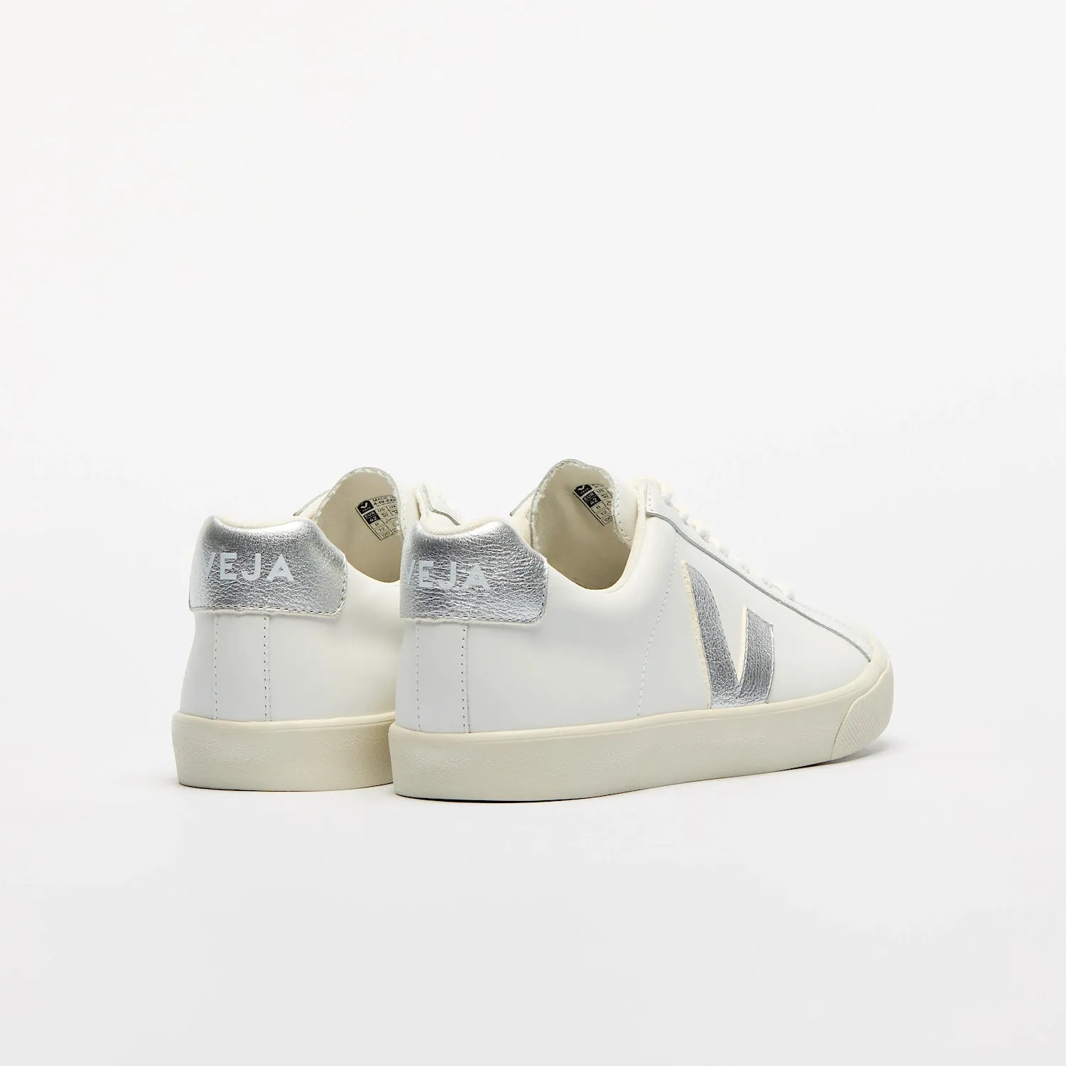 Veja Women's Esplar Leather White Silver