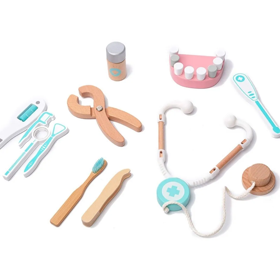 Wooden Doctor Role Play Set